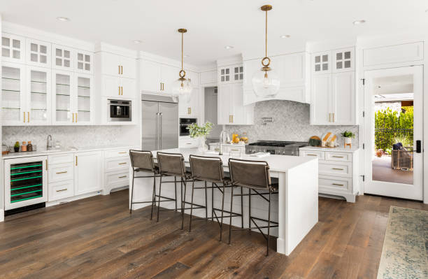 Tile pattern layout planning for backsplash in Forest Lake